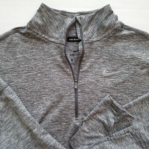 💜 NIKE Running Top Long Sleeve 1/4 Zip XS 0027A03